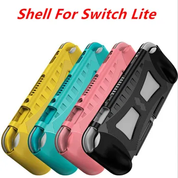 Silikónové TPU puzdro pre Nintendo Prepínač Lite Šok Dôkaz Ochranný Kryt Plášťa w/ Ergonomický Grip Pre Nintend Prepínač NS Lite Mini