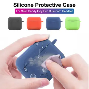 Silikónový Ochranný Kryt Slúchadlá Prípade Skull Candy Indy Evo Bluetooth Slúchadlo Ochranný Kryt, Bezdrôtový Headset Shell
