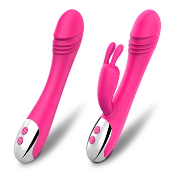 Silný Vibrátory pre Ženy Stimulácia Klitorisu Orgazmus USB Nabíjanie Dildo Vibrátor Sex Produkt Hračky pre Dospelých Ženské Páry