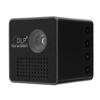 SILVERLIGHT P1S WIFI Bezdrôtové Vrecku DLP Mini Prenosný Projektor 40 Ansi lúmenov Micro Miracast DLNA Video Projektor SILVERLIGHT P1 + H Wifi