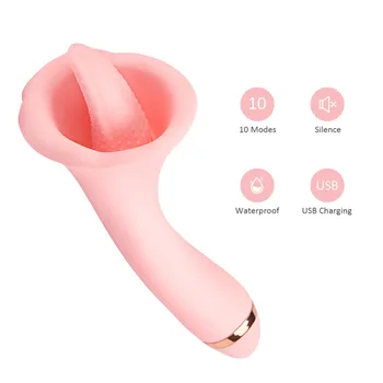 Simulačný Jazyk Lízať Klitorisu Vibrátor, Dildo, Orálny Sex Produkt Žena Masturbator Pošvy Gule Dospelých, Sexuálne Hračky pre Ženy, Páry