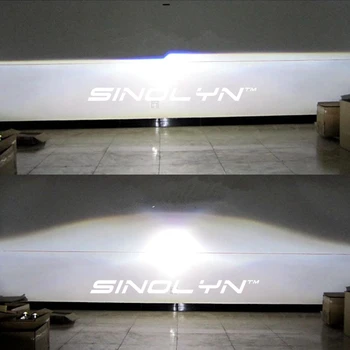 Sinolyn Svetlometu Šošovky Pre Peugeot 307 408 308 HID Projektor Bi-xenon Šošovky, 3.0