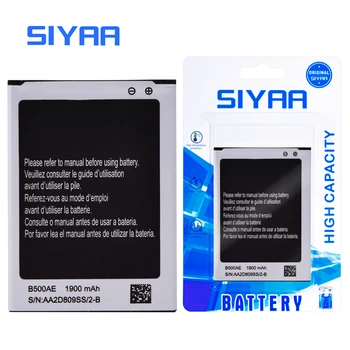 SIYAA Pôvodné B500AE B500BE Batérie Pre Samsung Galaxy S4 S 4 Mini Vysoká Kapacita 1900mAh Vysoko Kvalitné Náhradné Batérie