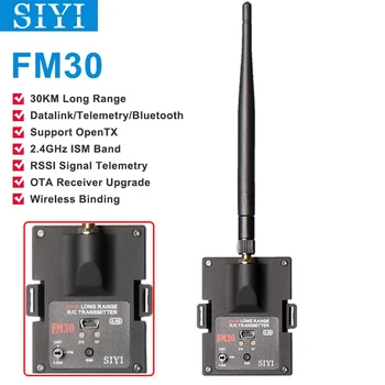 SIYI FM30 2.4 GHZ 30 KM Telemetry Bluetooth Dlhý Rad Vysielač Modul UART SBUS PPM Vstup s FR/FR Mini OTA Prijímač pre RC