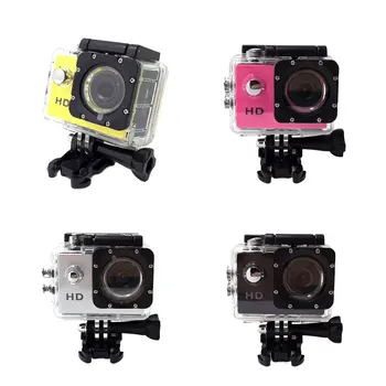 SJ4000 Série 1080p Akčné Kamery Ultra HD 30fps 2.0-palcový 60 metrov pod vodou Nepremokavé Nahrávania Videa, Kamery Športové Vačky