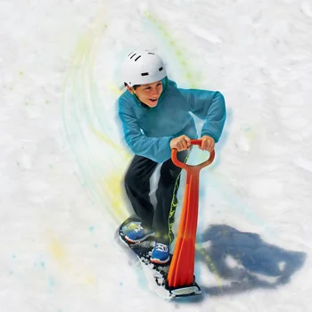 Skladacie Posuvné Lyžiarske, Snowboard Prenosné Korčuľovanie Auto Sneh Sánky Zimné Outdoorové Hry s Rukoväť Deti Deti Snehu