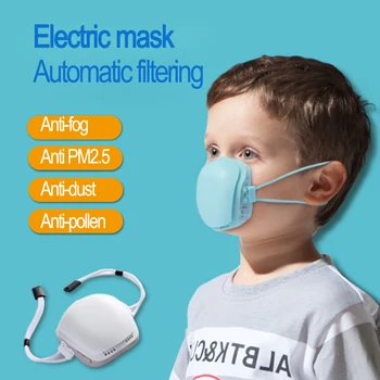 Skladom Dieťa Anti Formaldehyd Dýchacích Fliters Vymeniteľné Elektrické Úst Maska Účinný čistiaci systém vzduchu nezávislý