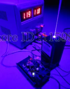 SKUTOČNÉ 2000mw/2w 445nm mala načítavať pri 450 nm Focusable modrý Laser Modul dióda Vysoko výkonné laserové rezanie Rytie Stroj TT L DIY CNC Upraviť