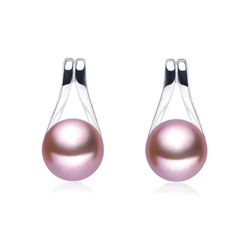 Skutočné prírodné sladkovodné perly 2020 nové módne náušnice 925 sterling silver Vysoko kvalitné šperky, darčeky pre ženy, veľkoobchod