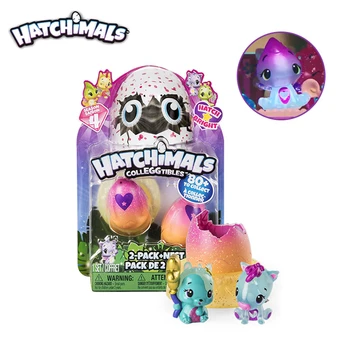 Skutočné S4 Hatchimals Poklop Svetlé 2ks Nevidiacich Box Mini Pet Násadové Vajcia Zámer Hračky Spin Master Hračky pre Chlapcov A Dievčatá Dary