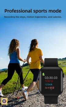 Sledujte 6 T600 Smart Hodinky IWO 12 44 mm Bluetooth Hovor Smartwatch Srdcovej frekvencie pre apple Android Telefónu lepšie ako IWO 13 11 10 9 8