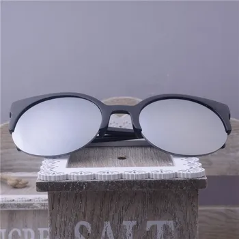 Slnečné okuliare Ženy 2018 Nové Ženy Značky Dizajnér Vintage Semi-Nekonečné Retro slnečné Okuliare Kolo Oculos De Sol Gafas Mujer UV400