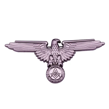 Slobodomurárstva Mason Freemason Slobodomurárstva Eagle Pripnúť Odznak
