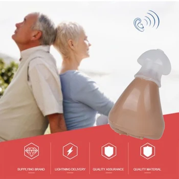 Sluchové Pomôcky pre Starších ľudí, Zvukový Zosilňovač Napájaný z Batérií V Uchu Digitálne Sluchu Rozšírenie Zariadenia pre Dospelých & Seniorov