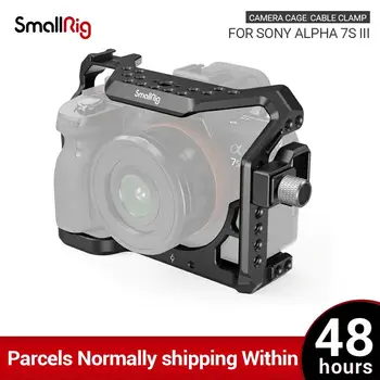 SmallRig A7S3 A7siii Fotoaparát Klietka pre SONY Alpha 7S III & kompatibilný s HDMI Kábel Upevnite Fotoaparát 3007