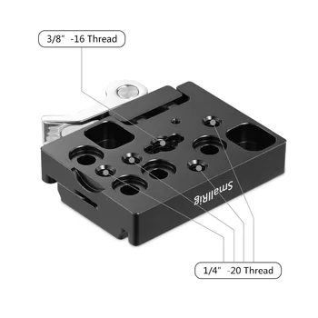 SmallRig DSLR Fotoaparát Rýchle Uvoľnenie Dosku a Upevnite ( Arca-typ Kompatibilné) Statív Monopods Pre videokamery Streľba 2144