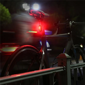 Smart Brzdy Snímanie Cyklistické Svetlo Vodotesný Led Požičovňa Flash Zadné Svetlo USB Nabíjanie MTB, Road Cyklistické Svietidlo na Bicykel zadné Svetlo