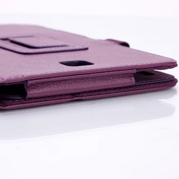 Smart Case Pre Samsung GALAXY Tab 4 8.0 SM T330 T331 T331C 8 cm Flip Kožené Zložené Otočiť Tablet Prípadoch Kryt + Fólia + Pero