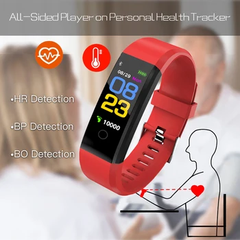 Smart Hodinky Mužov Krvný Tlak Nepremokavé Športové Náramok Srdcového tepu Fitness Tracker Smartwatch Ženy, pre iOS a Android