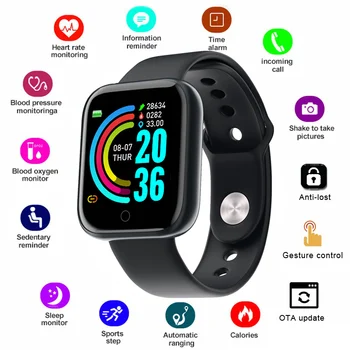 Smart Hodinky Vodotesné Správu Pripomienka Amazfit Srdcovej frekvencie Fitness Sport Tracker Smartwatch Passometer Mužov 2020 pre Android IOS