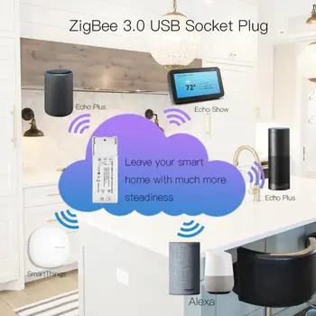 Smart home ZigBee 3.0 300W Light Dimmer Prepínač 3000W on/off Radič modul AC100-240V kompatibilný so alexa Amazon SmartThing