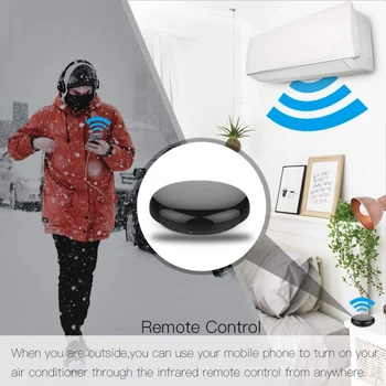 Smart Wireless WiFi-IR Diaľkové Ovládanie Tuya/Smart Život APP WiFi Infračervené Diaľkové ovládanie pre klimatizácia, TV TV box
