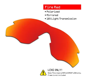SmartVLT 2 KS Polarizované slnečné Okuliare Náhradné Šošovky pre Oakley M2 Ice Blue a Fire Red