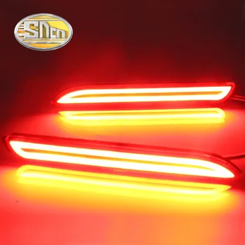 SNCN 2 KS Multi-function LED Reflektor Lampa Zadné Hmlové Svietidlo Nárazníka Svetlo Auto Žiarovka Brzdového Svetla Pre Toyotu Verso 2011 -