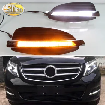 SNCN 2KS LED Denných prevádzkových Svetlo Na Mercedes Benz Vito V250 V260 2016 2017 2018 Auto Príslušenstvo 12V DRL Hmlové Svietidlo Dekorácie