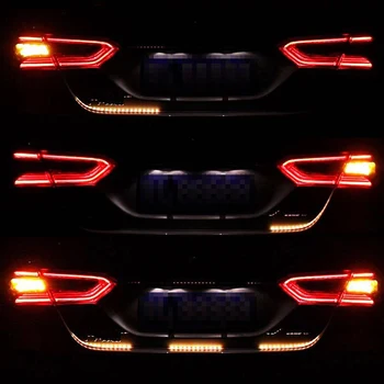 SNCN batožinového priestoru Pásy Svetla LED Auto Dynamické Streamer zadné Svetlo Na Mercedes-Benz W245 W205 W204 W203 W176 W166 S350 W222 X156 W212