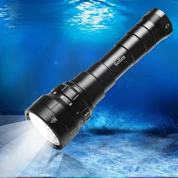 Sofirn Nové DF60 6 CREE XP-L2 6000lm Potápanie LED Baterka Podmorské Potápanie LED Svetlo Svietidla IPX8 Vodotesné Baterky