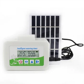 Solárne Zalievanie ZBERNICU Dual-mode Inteligentné Záhrade Automatické Zavlažovanie Zariadenie Rastlín, Zavlažovanie Vodné Čerpadlo Časovač Systém