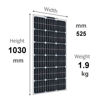 Solárny panel 12v 360w 300w auta solárna nabíjačka radič 30A batérie moudle pre auto, loď, karavan camper systému domácej fotovoltaických