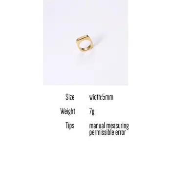 SOMMAR Módny Dizajn Zlata Plné veľkosti 6 7 8 ženy Zásnubné prstene Minimalizmus iny mužov krúžok plávajúce charms