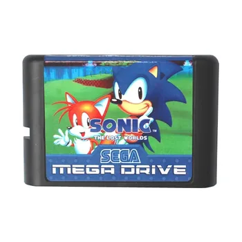Sonic Stratené Svety 16 bit MD Hra Karty Pre Sega Mega Drive Pre Genesis