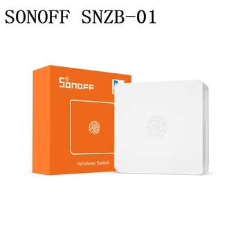 SONOFF SNZB-01 Mini Zigbee Prepínač Bezdrôtovej komunikácie Dvoch Spôsob Kontroly zapnutie Svetla Smart Home Pracuje s eWeLink APP SONOFF Zigbee Most
