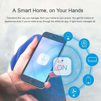 Sonoff Základné R2 Wifi Časovač Smart Switch Podporu eWelink APP Bezdrôtovej Domácej automatizácie Kompatibilný s Domovská stránka Google Alexa amazon