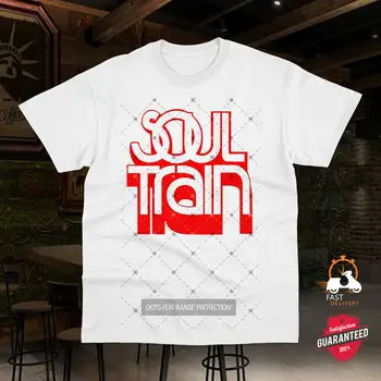 Soul Train Klasické Logo 70. Nás Tv Soul Music v Pohode Najlepší Darček Top Tee Tričko 0856