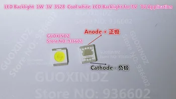 SOULE High Power LED Podsvietenie 1210 3528 2835 1W 100L studená biela SBWRT120E LCD Podsvietenie pre TV TV Aplikácie