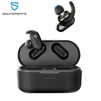 SoundPEATS Truengine 2 Bluetooth 5.0 Pravda Bezdrôtové Slúchadlá Dual Dynamic Ovládače Výhybiek Slúchadlá Bezdrôtové Nabíjanie, Slúchadlá