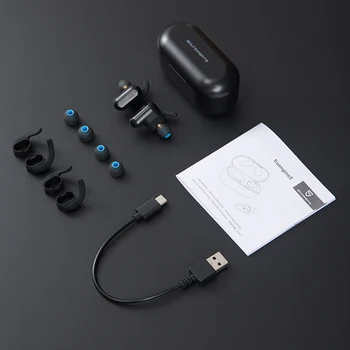 SoundPEATS Truengine 2 Bluetooth 5.0 Pravda Bezdrôtové Slúchadlá Dual Dynamic Ovládače Výhybiek Slúchadlá Bezdrôtové Nabíjanie, Slúchadlá