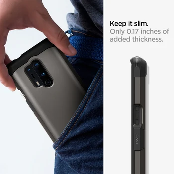 Spigen OnePlus 8 Pro Prípade Ťažké Brnenie Ťažkých Mil-STD Drop Odolnosť Telefónu Prípadoch pre OnePlus 8 Pro s Stojan