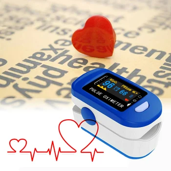 SPO2 PR Srdcového tepu Zdravotnej Starostlivosti Prst Oximeter Digitálne Prsta Pulzný Oximeter Saturácie Kyslíka v Krvi, Alarm Meter