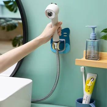 Sprcha hlavu držiteľ pevnú základňu kúpeľňa sady skladovanie wc domáce dekorácie umyváreň dekor príslušenstvo