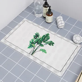 Sprcha Nohy Pad obdĺžnikový Pattern protišmykové prísavky Absorpcia Vody Nosenie-odolávanie Moderné Roztomilý Kúpeľňa Kuchyňa Mat