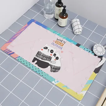 Sprcha Nohy Pad obdĺžnikový Pattern protišmykové prísavky Absorpcia Vody Nosenie-odolávanie Moderné Roztomilý Kúpeľňa Kuchyňa Mat