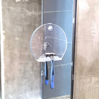 Sprcha Zrkadlo na Holenie Silné prísavky Britva Držiak o 360 Stupňov Rotácie Sprcha Holenie Zrkadlo Hmla Zadarmo Zrkadlo J8