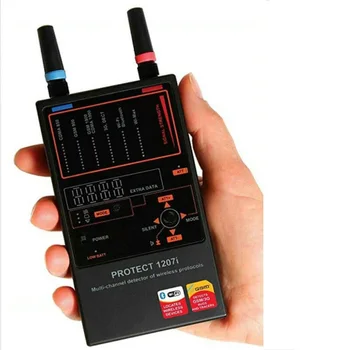 Spytec Chrániť 1207i Multi-channel Anti-spy Detektor GSM Kamera Audio Chybu Vyhľadávanie Signálu GPS Objektív RF Tracker Zistiť Doprava Zadarmo