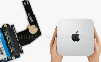 SSD HDD SATA Pevný Disk Flex Kábel Držiak Pre Apple Mac Mini A1347 (2012) / MD387 MD388 2. 821-1501-s ssd Nainštalovať Catalina