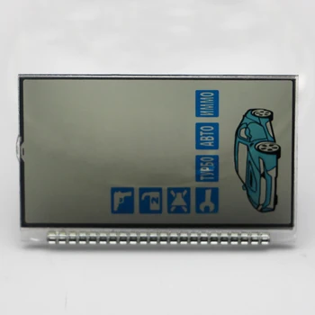 Starline diaľnici a61 Vertikálne obrazovke aplikácie Keychain LCD displej pre ruskú 2-way Auto alarm Systém Starline diaľnici a61 lcd diaľkové ovládanie diaľnici a61